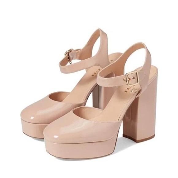 COACH Isabella Patent Leather Pump Pale Blush 8.5 B (M) - Picture 2 of 11